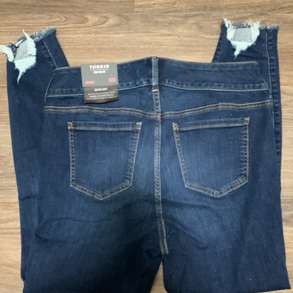 Torrid jegging /blue/ 12R - Picture 6 of 7